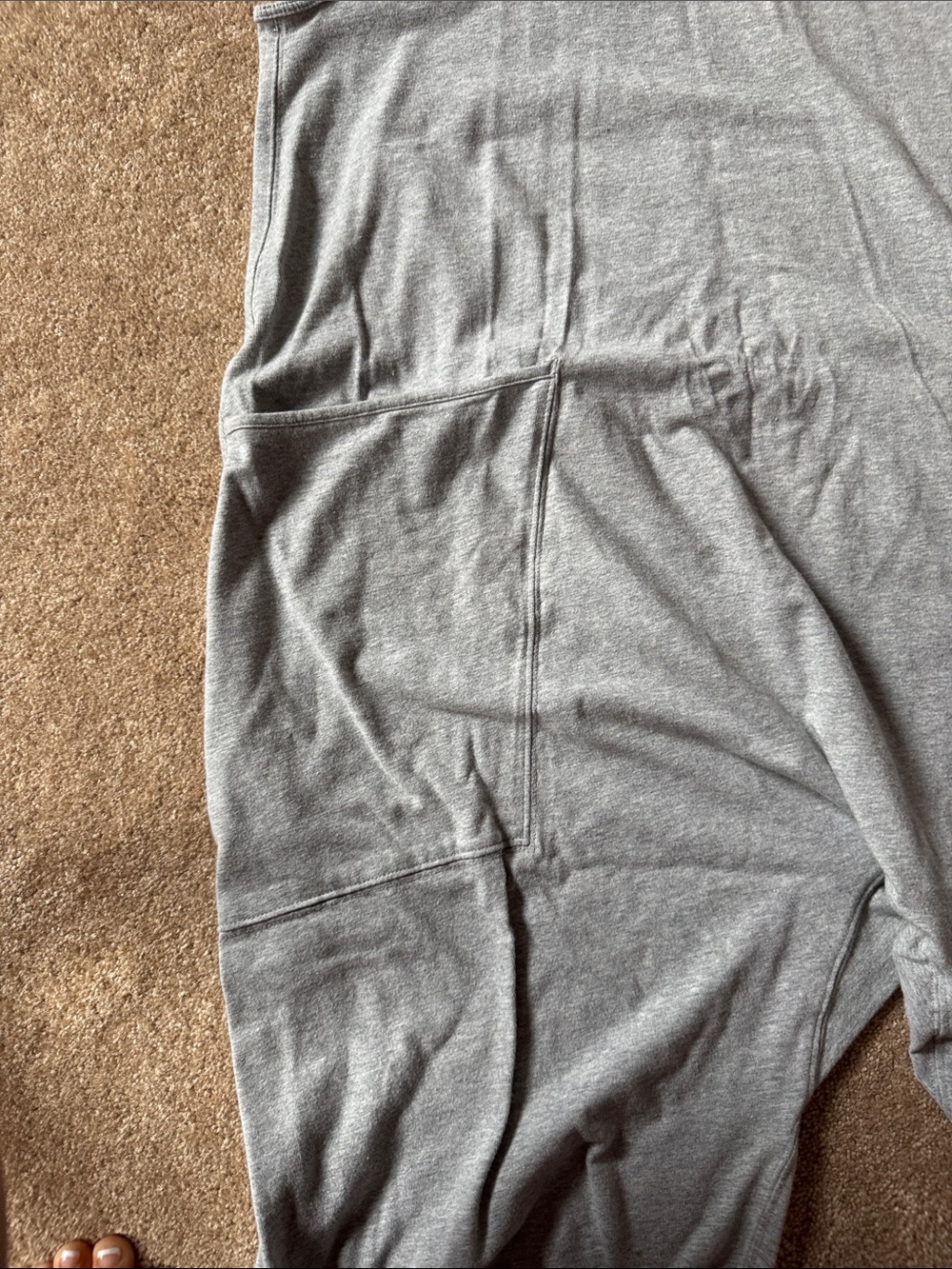 FP Movement by Free People Heather Gray Slouchy Jumpsuit - Picture 4 of 6